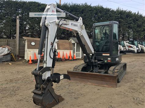 bobcat e45 mini excavator|2012 bobcat e45 mini excavator.